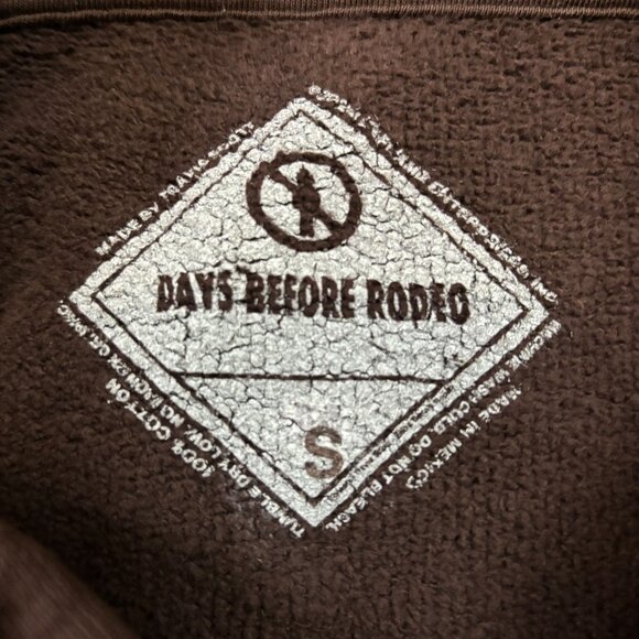 Travis Scott Rodeo Brown Rap Hoodie Size Small - Picture 4 of 5